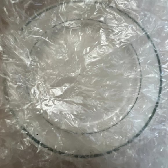 Lots of vintage 3  buffalo China USA 9” green stripes plates - Picture 4 of 4